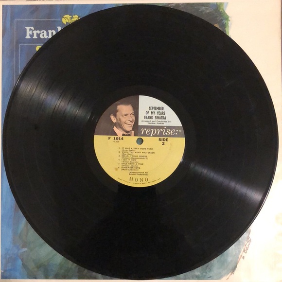 Frank Sinatra September Of My Years Vinyl Album '65 - Picture 5 of 6